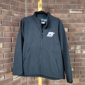 Pulse Winters motorsports 23W sprint car racing softshell jacket black